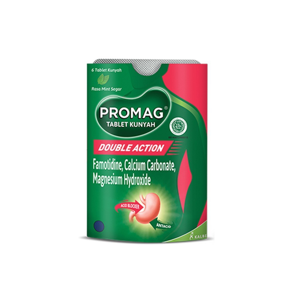 Jual Promag Double Action 1 box (6 Blister Isi @6 Tablet) | Shopee ...