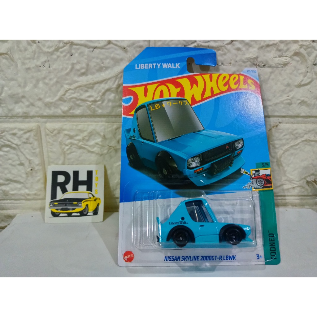 Jual Hot Wheels Nissan Skyline 2000GT R LBWK Tooned diecast | Shopee ...