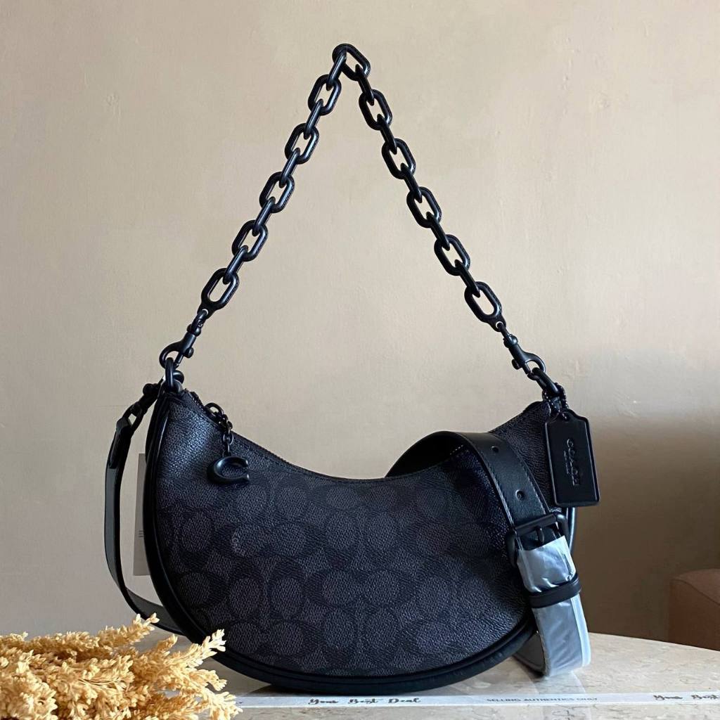 Outlet black Coach purse