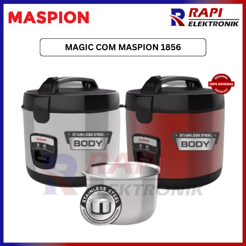 Jual MAGIC COM MASPION 1856 STAINLESS STEEL 1.8L | Shopee Indonesia