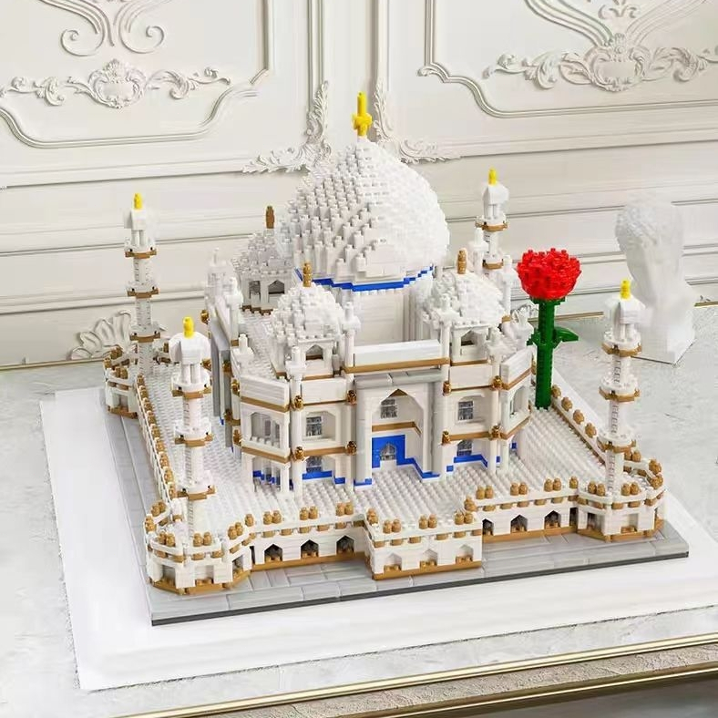 Jual 3999PCS Mainan Balok Taj Mahal Model Arsitektur Terkenal di Dunia ...