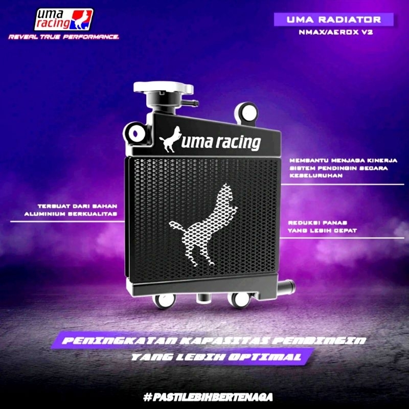 Jual Radiator Uma Nmax Aerox , Radiator Nmax Uma racing , Radiator ...