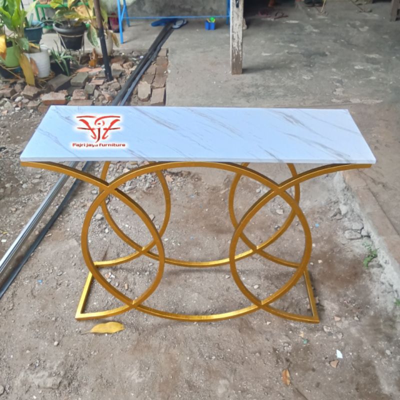 Jual Meja console bulat minimalis | Shopee Indonesia