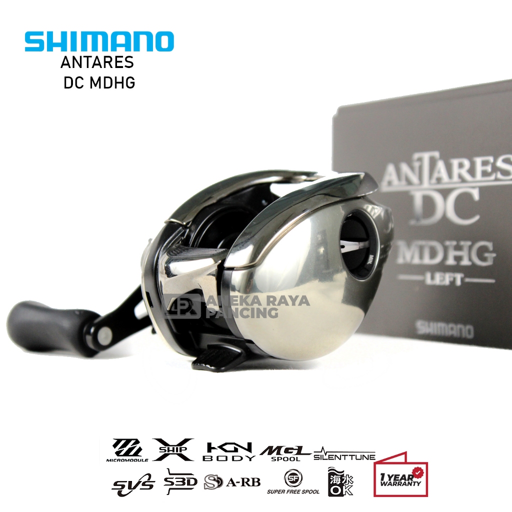 Jual REEL SHIMANO ANTARES DC MDHG LEFT / MDXG LEFT 2023