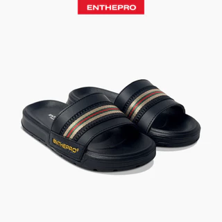 ENTHEPRO 39-43 Sandal Slide Pria Proslide Elvio Black - Sandal Selop Pria - Sandal Pria Casual