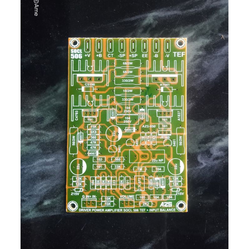 Jual PCB Power Amplifier SOCL 506 TEF Input Balance. | Shopee Indonesia