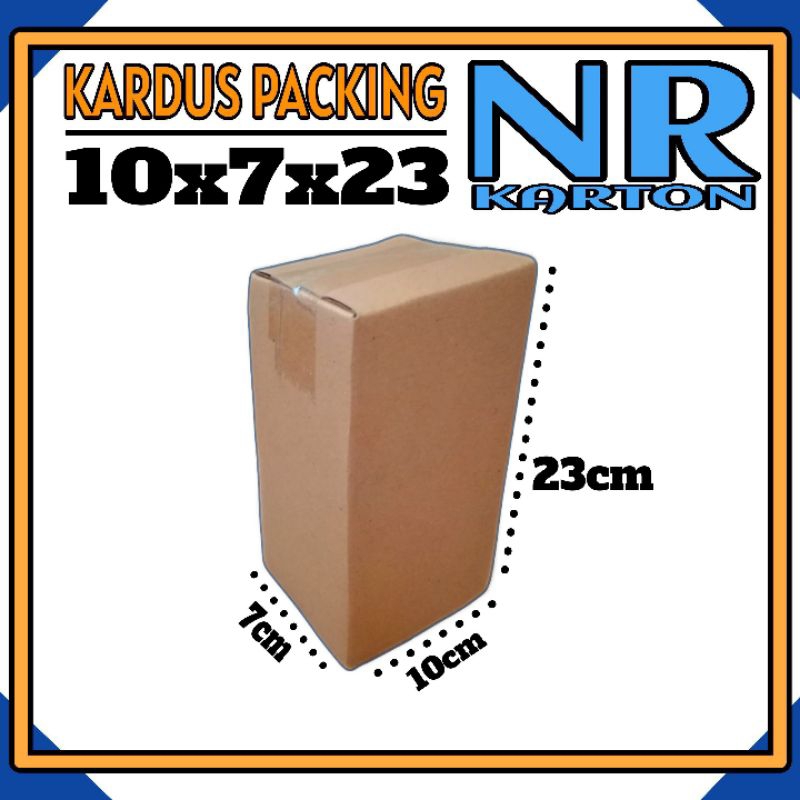 Jual kardus packing 10x7x23 kardus kecil kardus besar | Shopee Indonesia
