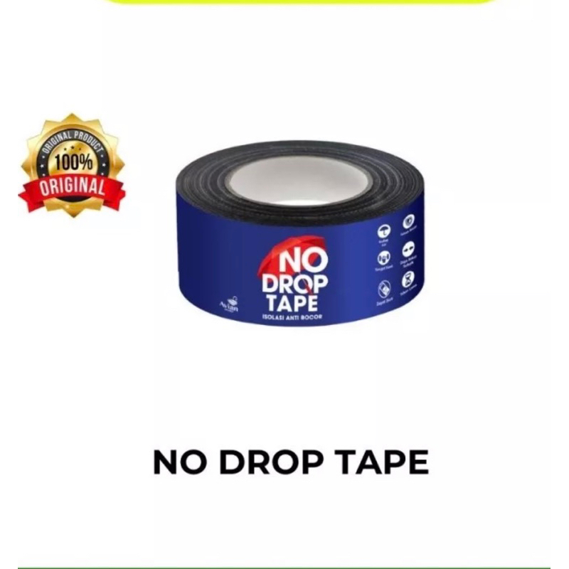 Jual NO DROP TAPE ISOLASI TALANG GENTING RETAK PEREKAT PVC GALVALUM 1 ...