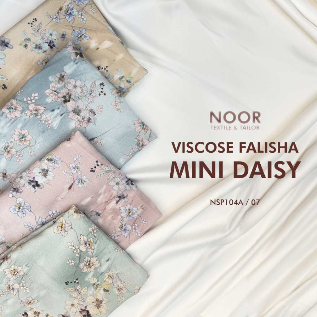 Jual Viscose Falisha - Mini Daisyl | 4 Warna | Shopee Indonesia