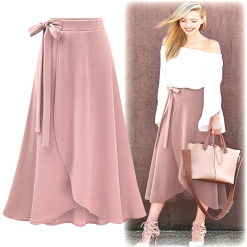 Jual Rok pesta / Rok lilit / elegan / wilo skirt / Rok panjang | Shopee ...