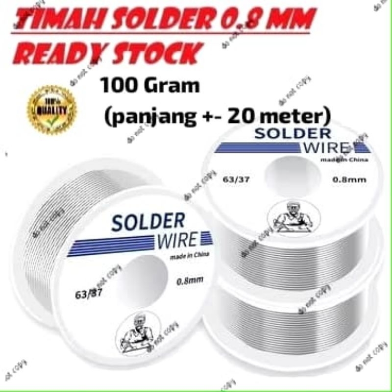 Jual TIMAH SOLDER PANJANG 20 METER (GRAND BAZAAR) | Shopee Indonesia