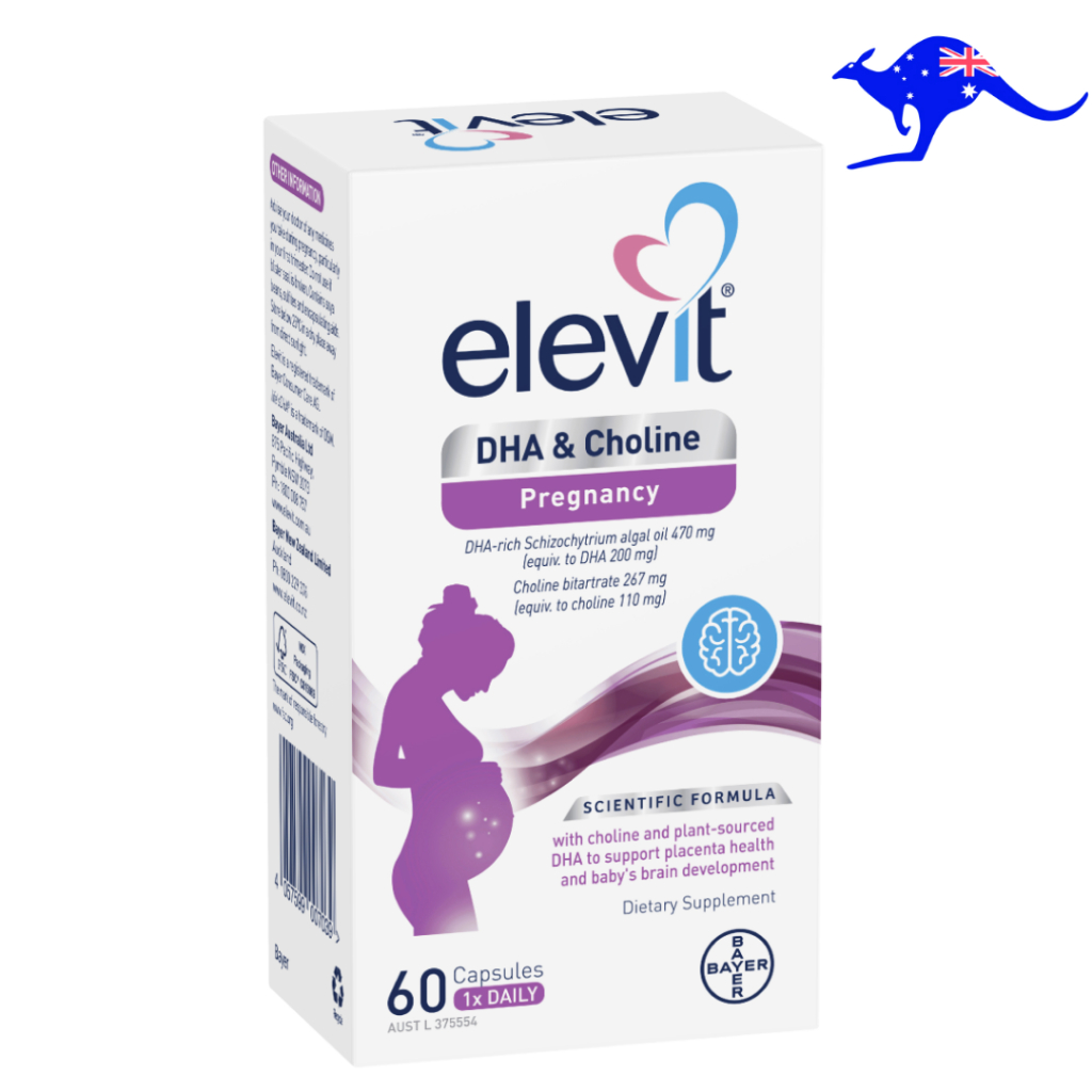Jual Elevit Pre Conception Pregnancy 100 Tablets Multivitamin Vitamin ...