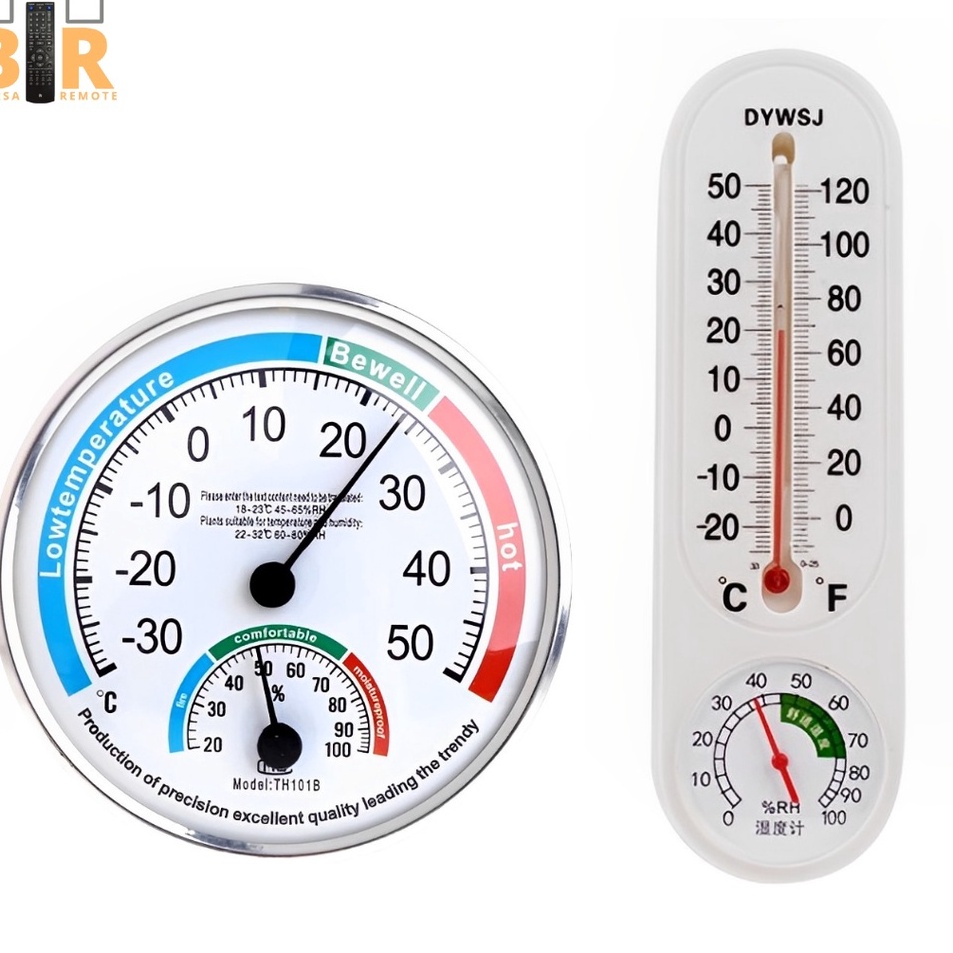 Jual Update Murah Wall Thermometer Alat Pengukur Pengatur Suhu ...