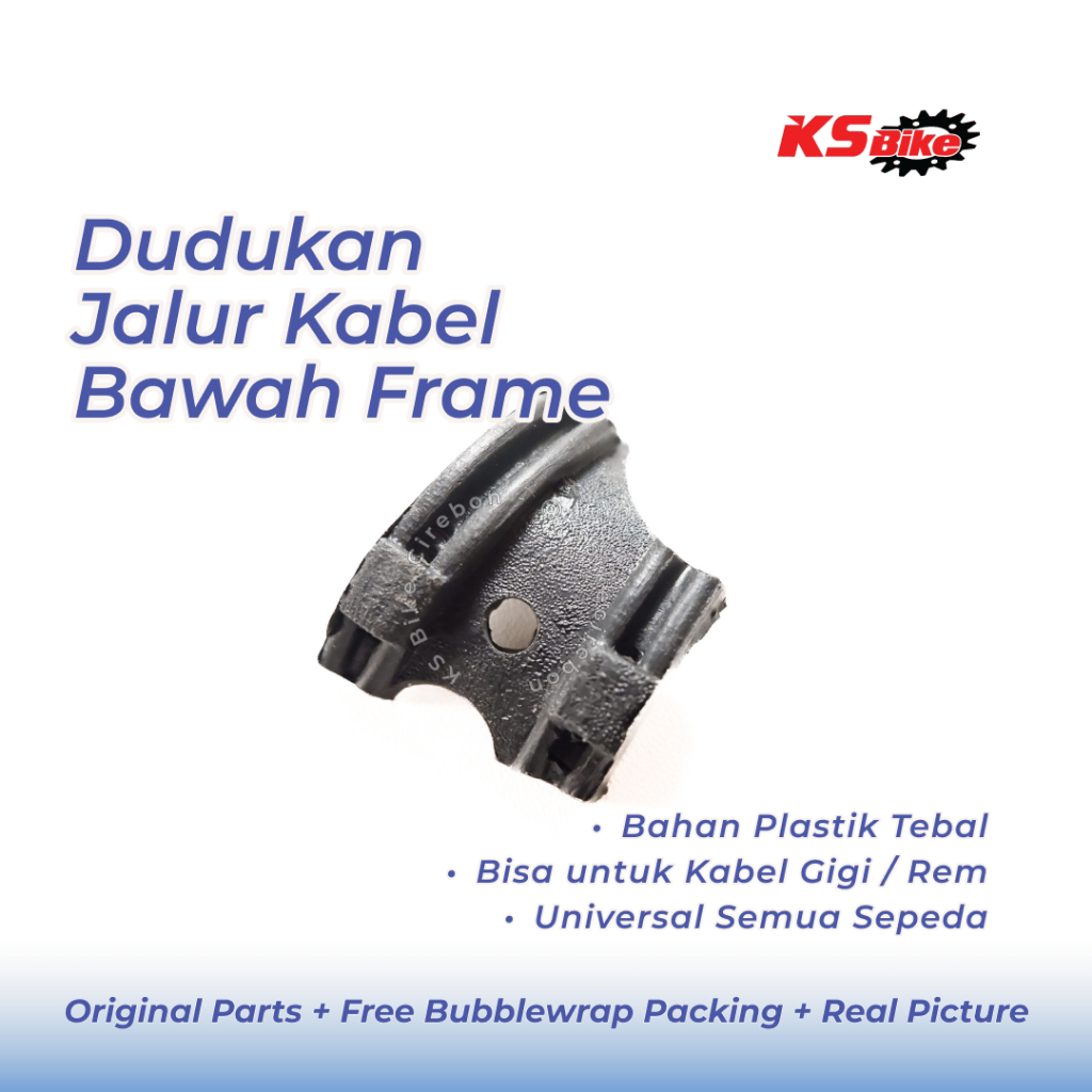 Jual Cable Guide Dudukan Kabel Inner Sepeda Bawah Frame Adaptor Jalur ...