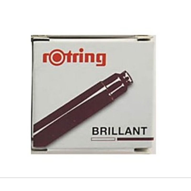 Jual Rotring Ink Cartridge Red 3Pcs | Shopee Indonesia