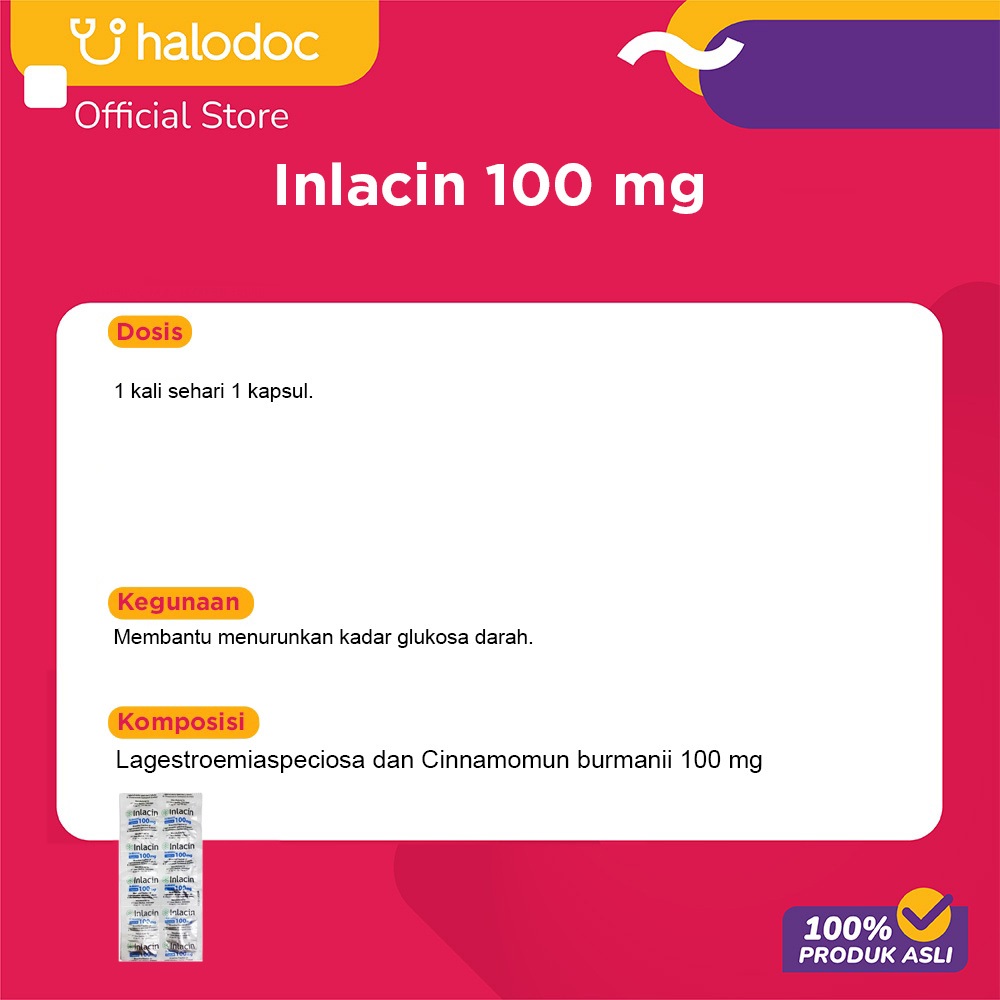 Jual Inlacin 100 mg 6 Kapsul | Shopee Indonesia