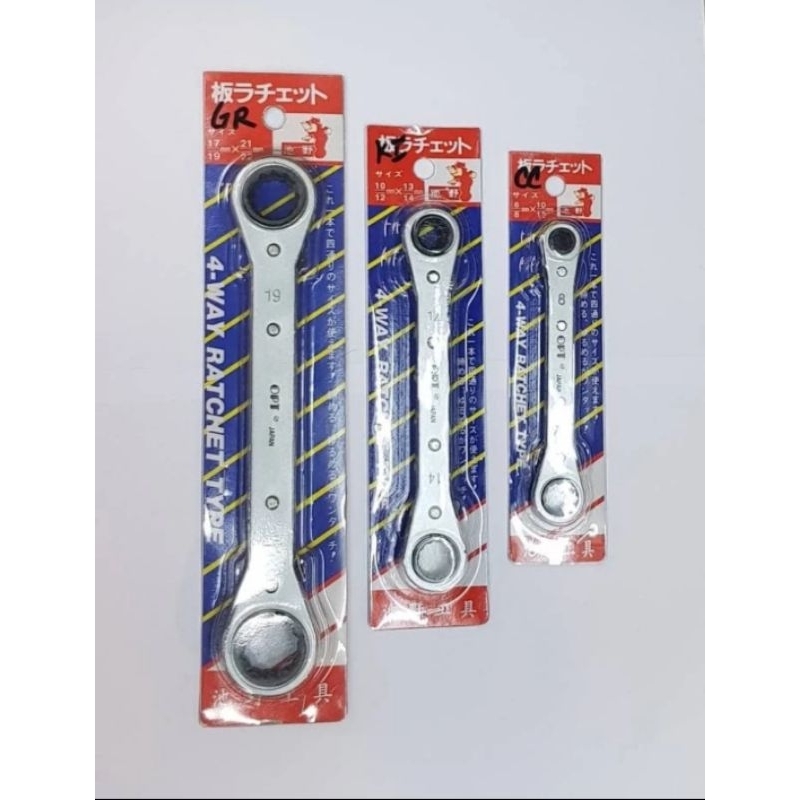 Jual Kunci Ring Ratchet 17 19 21 22 Mm OPT | Shopee Indonesia