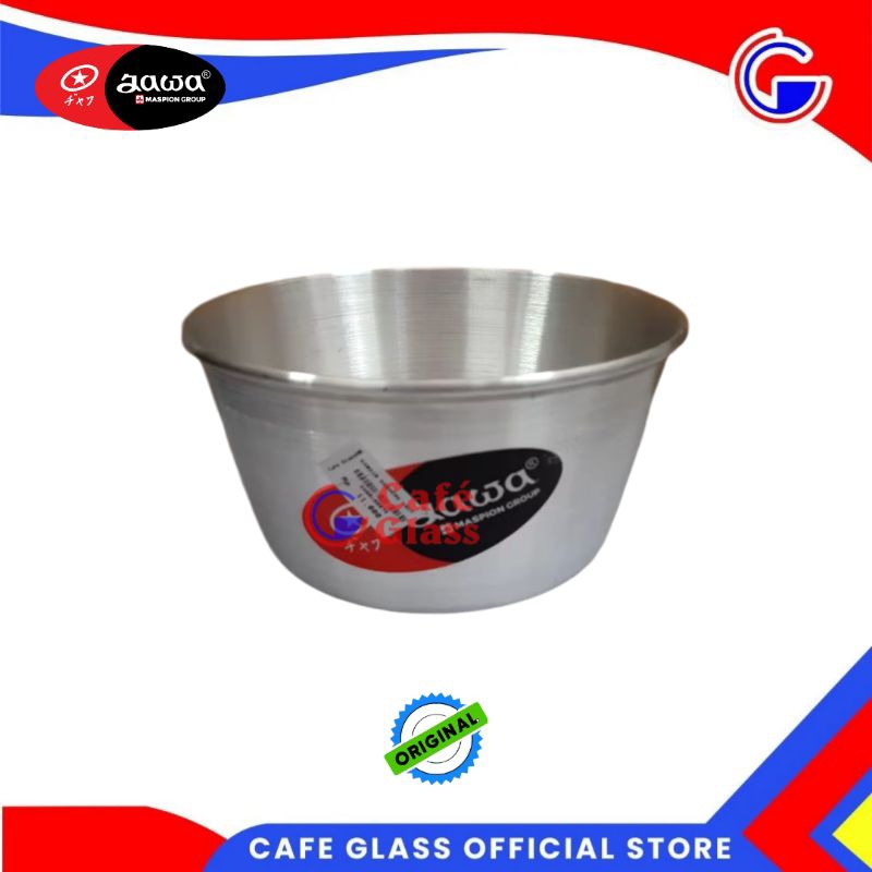 Kobokan Aluminium Jawa -  Mangkuk Cuci Tangan - Mangkok Kobokan Warung