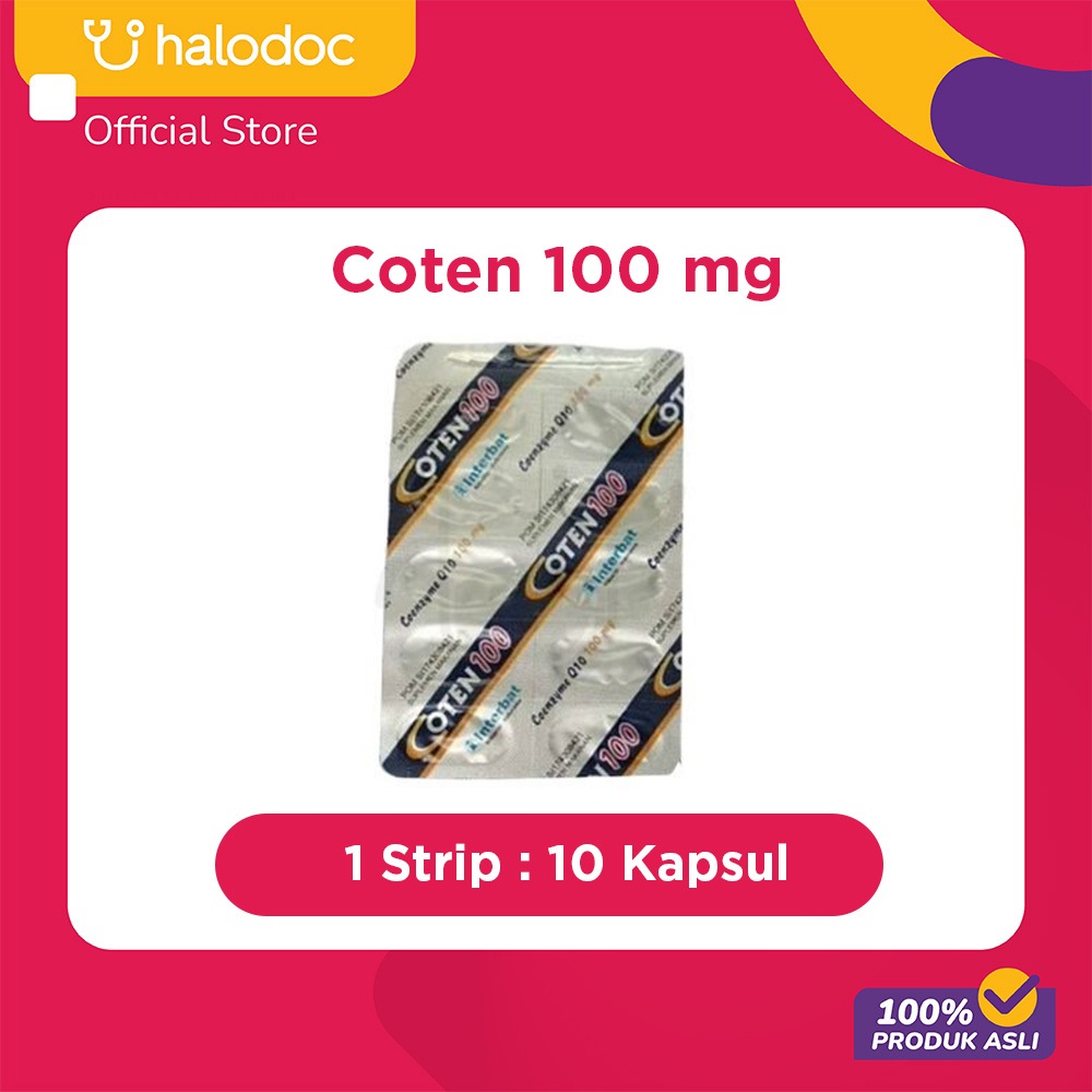 Coten 100 mg 10 Kapsul