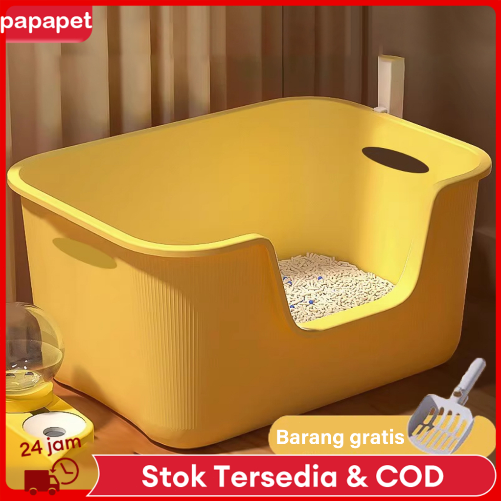 Jual Tempat Bak Pasir Kucing Besa Portable Cat Toilet Litter Box Kucing
