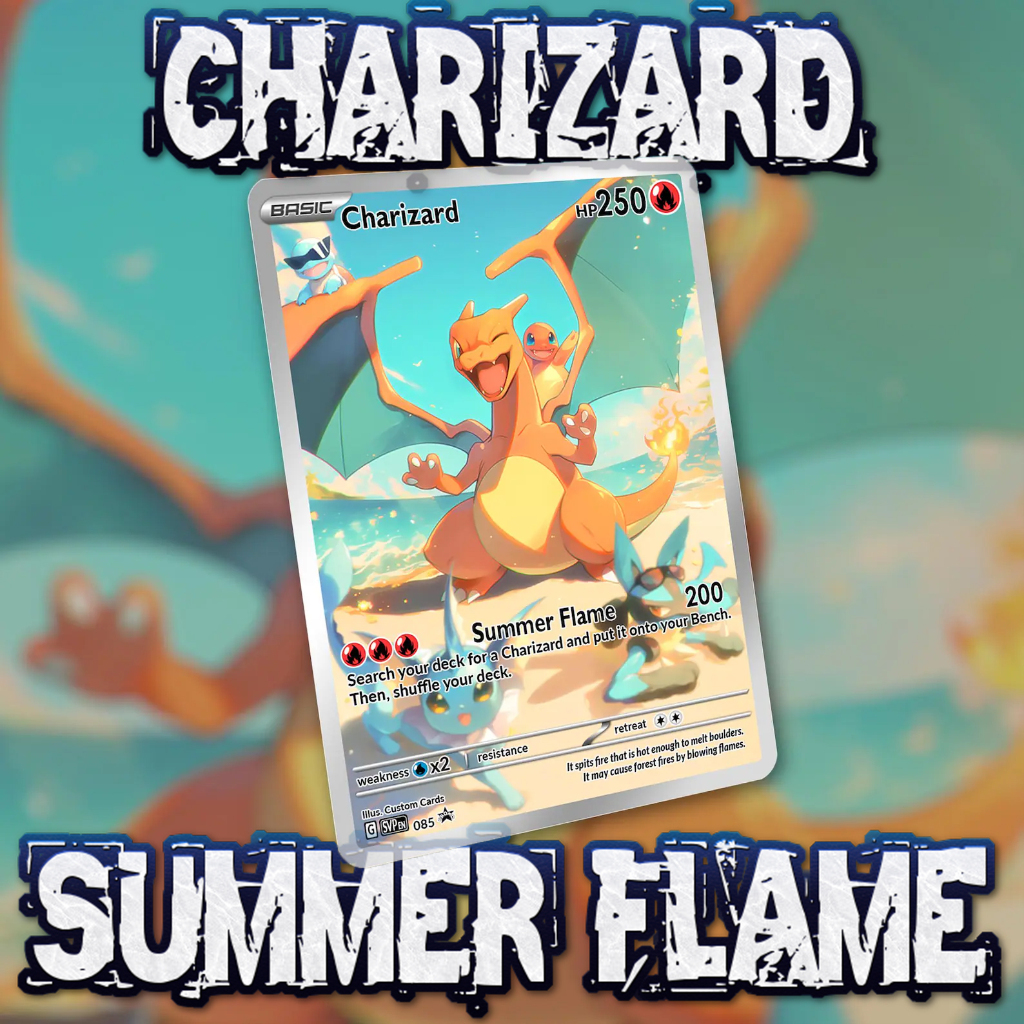 Jual KARTU POKEMON TCG HOLOGRAM ENGLISH VERSION FULL ART - CHARIZARD ...