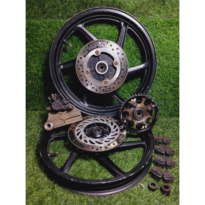 Jual PAKET LENGKAP RODA CB 150/MEGAPRO MONO ORIGINAL | Shopee Indonesia