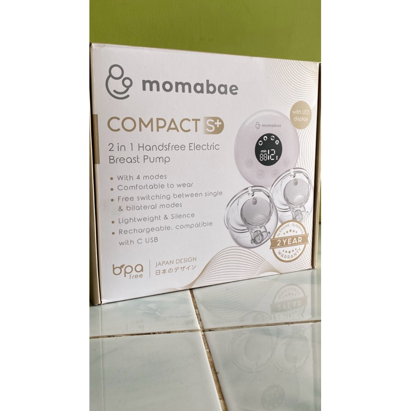 Jual Pompa Asi Handsfree Compact S+ Momabae | Shopee Indonesia