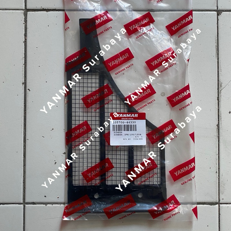 Jual Screen radiator Yanmar TF155/135 10570G-44330 Original | Shopee ...