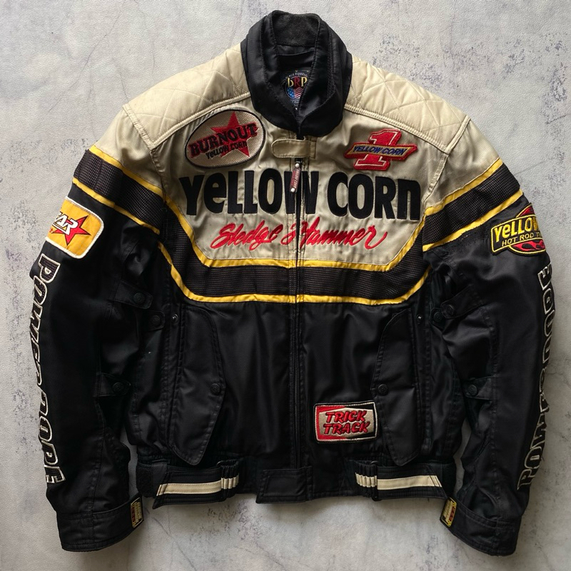 【archive】YELLOW CORN BRP Rider's-jacket Jual Vintage Rider Jacket Yellow Corn | Shopee Indonesia