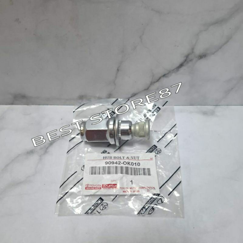 Jual BAUT RODA DAN MUR RESING BOLT & NUB RECING TOYOTA INNOVA ASLI ...