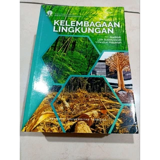( OBRAL BUKU ORIGINAL ) BUKU UT / KULIAH / KELEMBAGAAN LINGKUNGAN / BEST SELLER / PENDIDIKAN / PENDIDIKAN TINGGI /