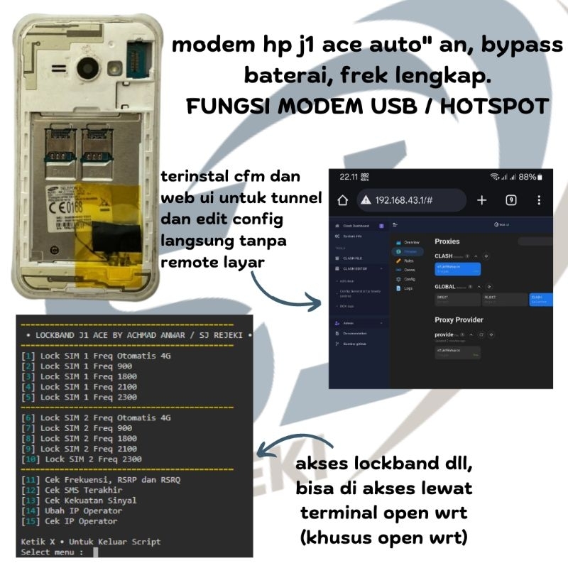 Jual Modem HP Samsung J1 Ace 4G | Shopee Indonesia
