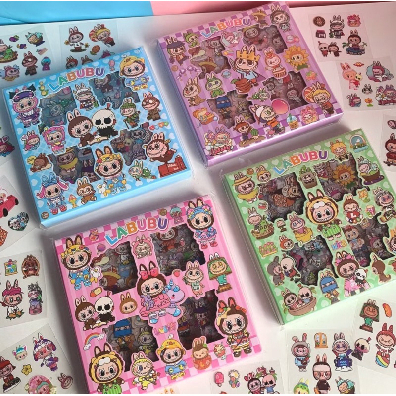 Jual [ isi 100 ] STICKER LUCU NEW LABUBU | Shopee Indonesia