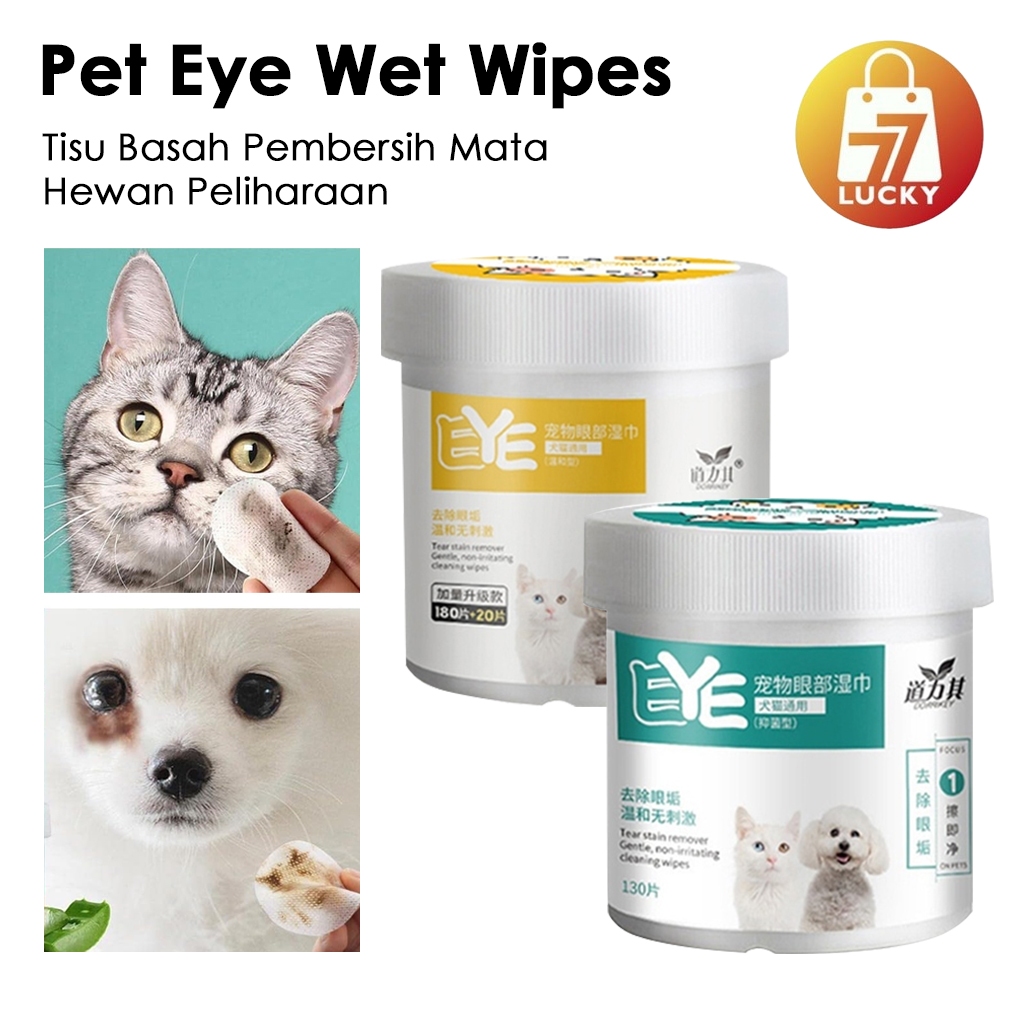 Jual Tisu Basah Mata Kucing Anjing / Pet Eye Wipes Tissue/ Tisu ...