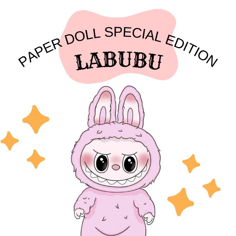 Jual LABUBU PAPER DOLL BEPE BEPEAN LABUBU BONEKA LABUBU VIRAL BP BP AN ...