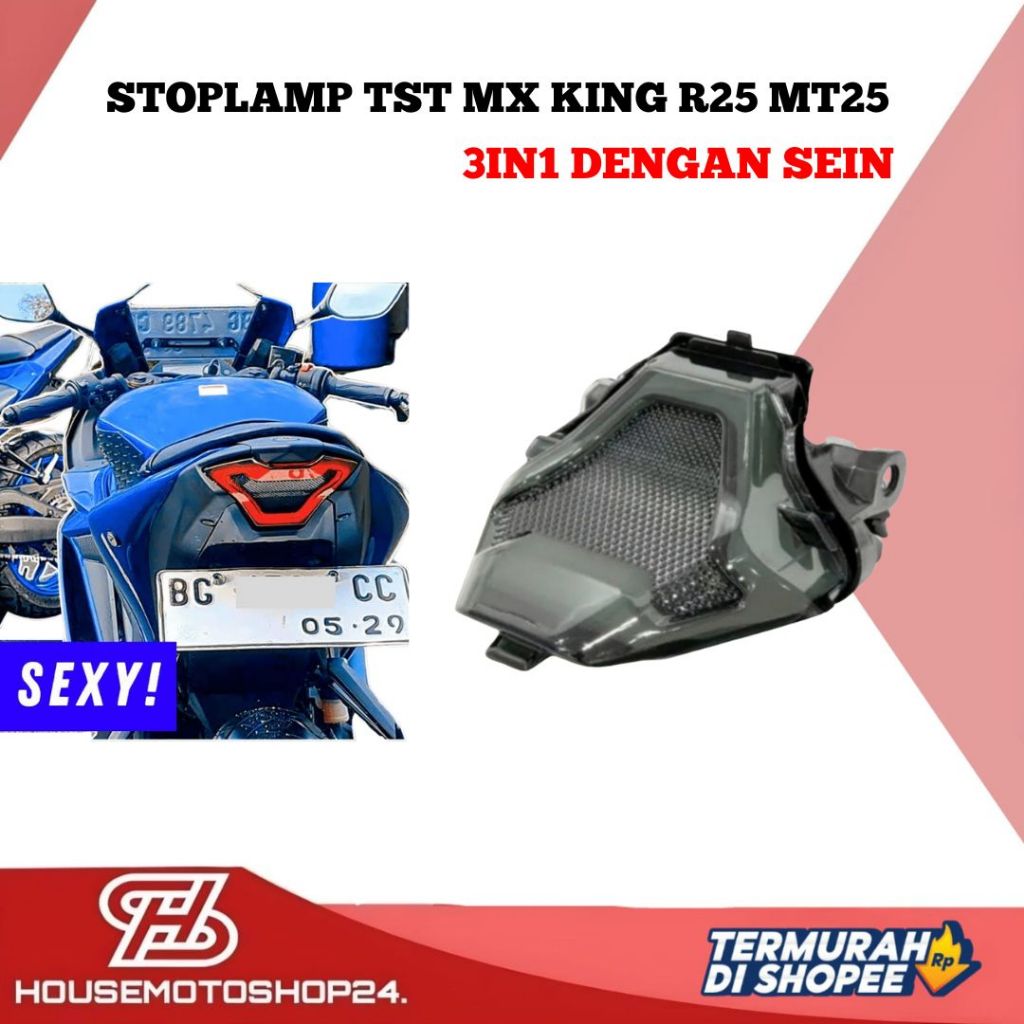 Jual STOPLAMP TST MXKING LAMPU STOP R25 STOPLAMP RUNNING VARIO STOPLAMP ...