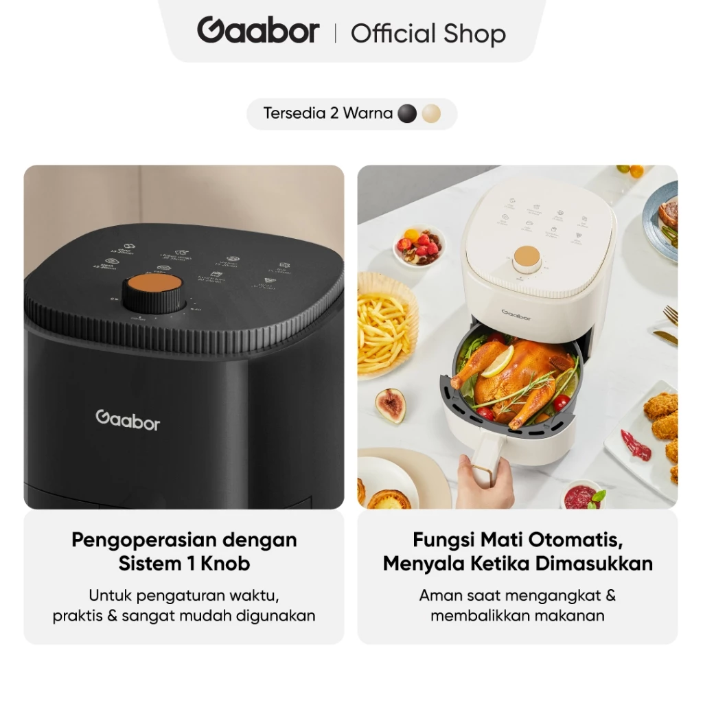 Review Lengkap Gaabor Air Fryer 3.5L – Mesin Penggorengan Tanpa Minyak Low Watt Multifungsi Serbaguna (AF35M Series) 3 id 11134207 7r98x m0chutyn214n63