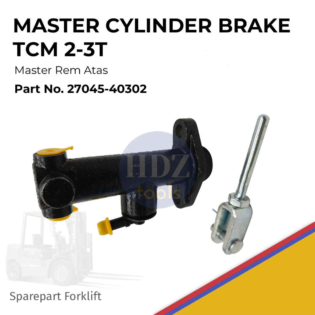 Jual Master Cylinder Brake Master Rem Atas Forklift TCM 2-3T Part ...