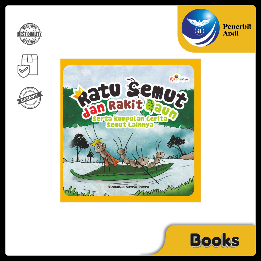 Jual Toko Buku Hadassah - Ratu Semut Dan Rakit Daun, Serta Kumpulan ...
