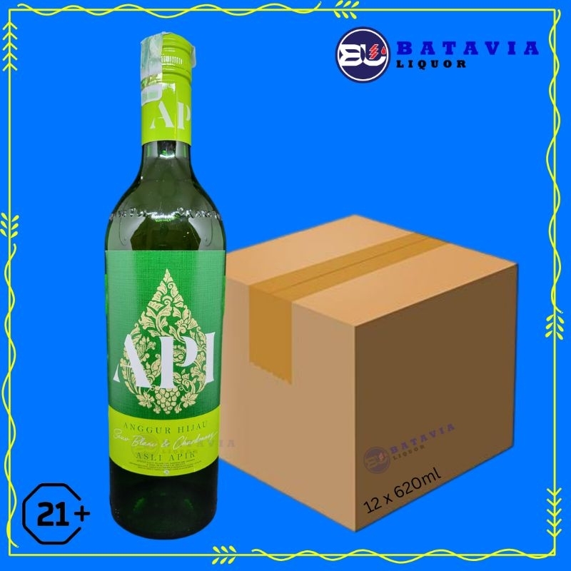 Jual API Anggur Hijau Orang Tua 620ml - 12 Botol | Shopee Indonesia