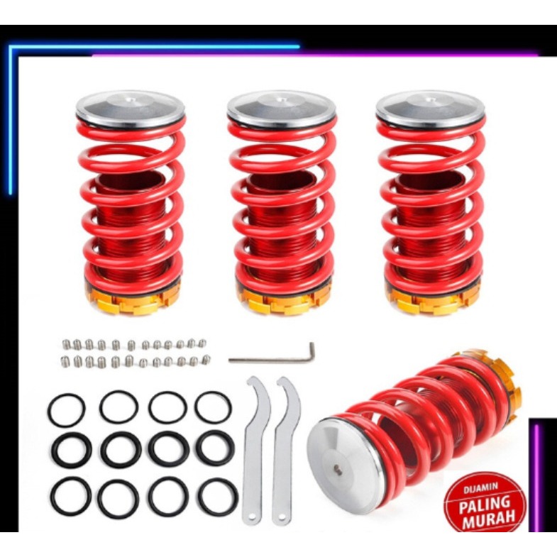 Jual Per Mobil Adjustable Coil Over Spring Coilover EG EK Per | Shopee ...