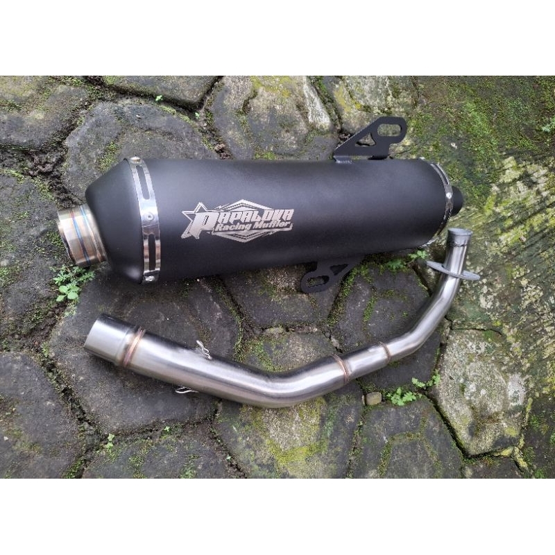 Jual KNALPOT STD RACING ORIGINAL PAPALOVA TIPE DOFF PNP NMAX OLD NMAX ...