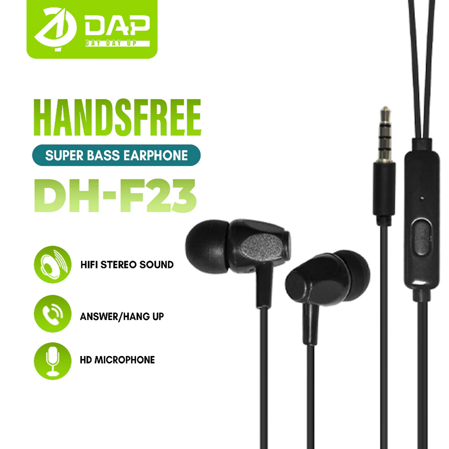 Jual DAP DH-F23 Earphone Hifi Stereo Sound Bass Original PER PCS ...