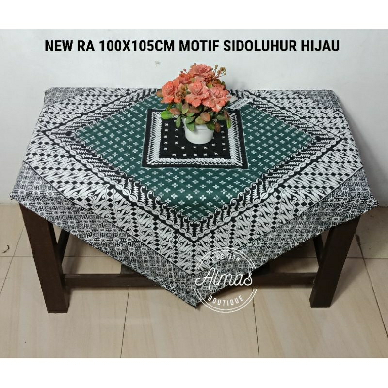 Jual TAPLAK MEJA TAMU GURU BATIK AESTHETIC ORI RADEN AYU | Shopee Indonesia