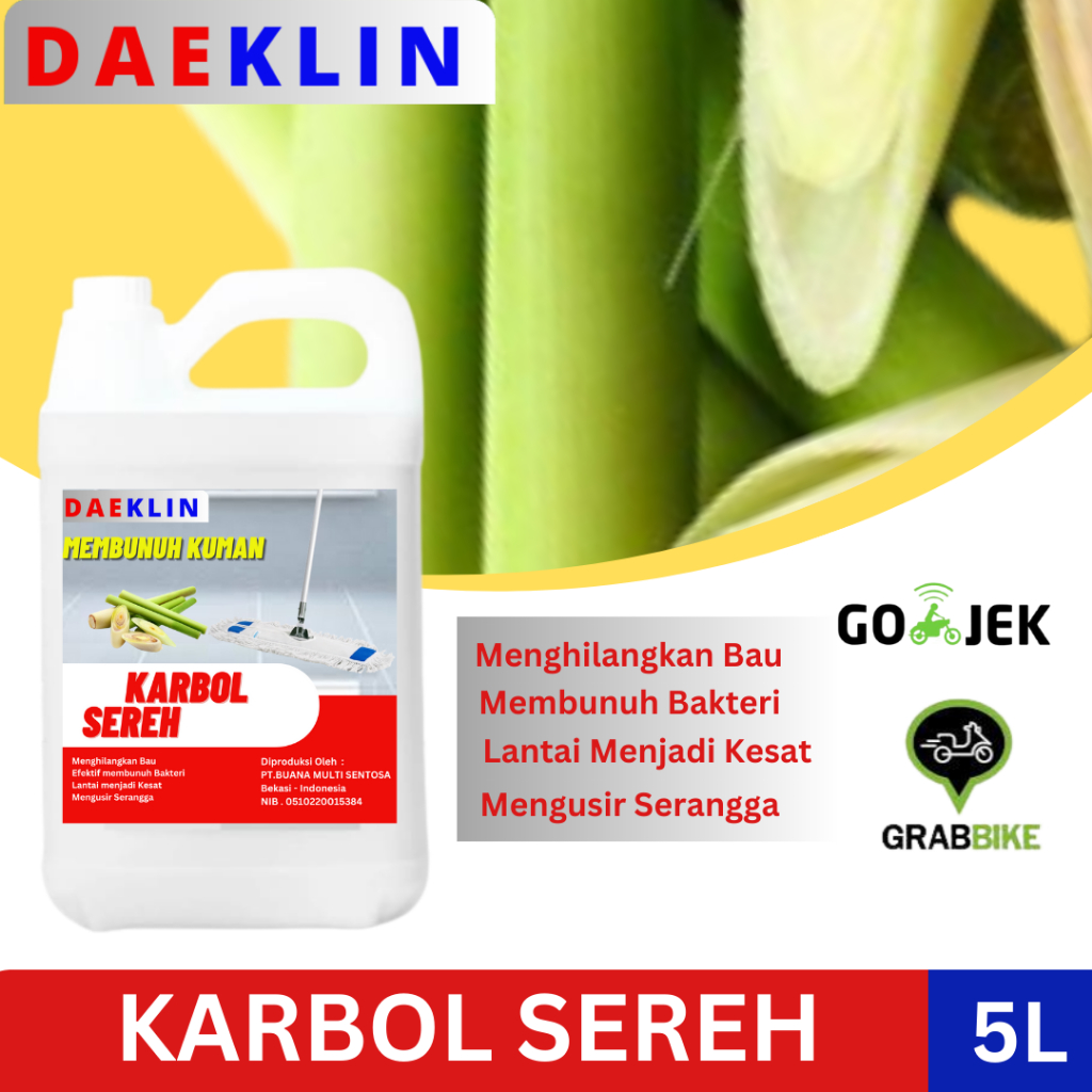 Jual Karbol Sereh 5 Liter Shopee Indonesia