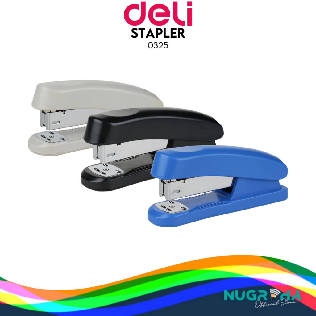 Jual STAPLER STAPLES BESAR NO.3 HD50 DELI 0325 24/6 26/6 HEKTER