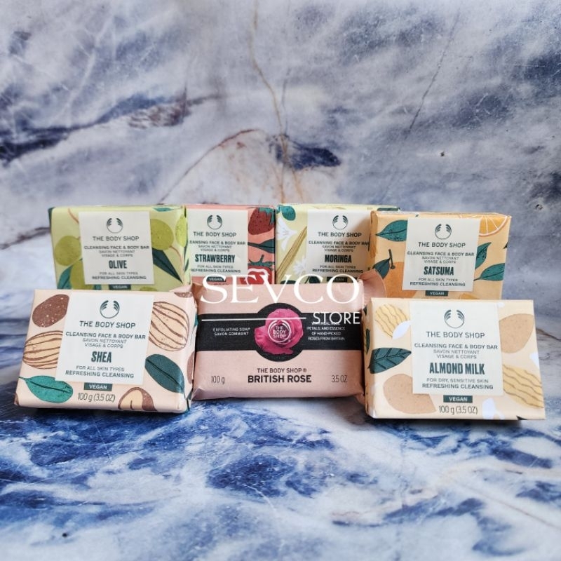 Jual THE BODY SHOP Soap Bar 100g | Shopee Indonesia