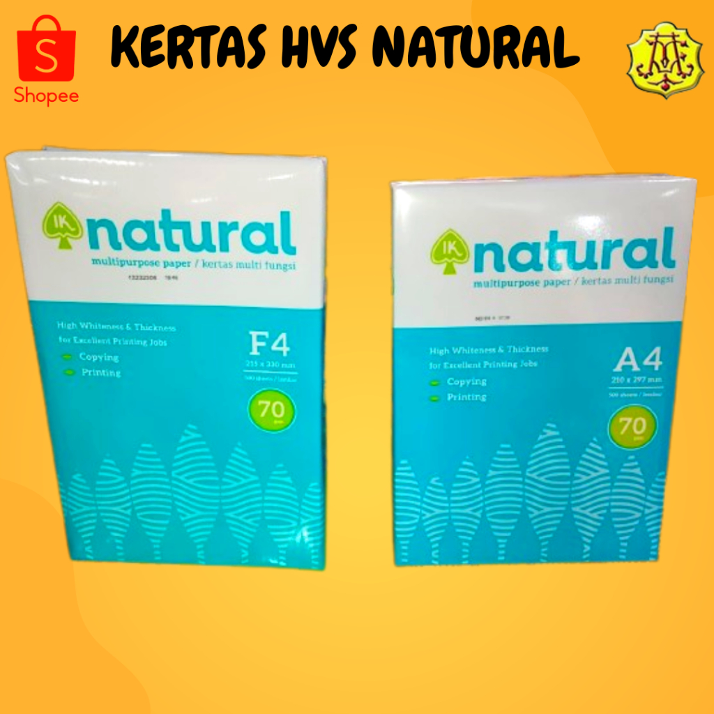 Jual KERTAS HVS NATURAL | Shopee Indonesia