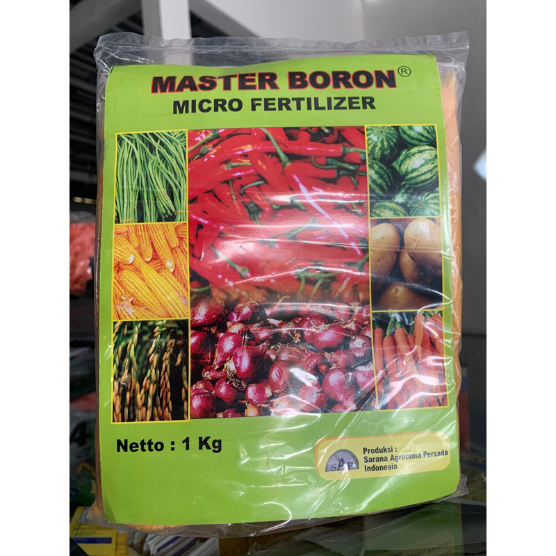 Jual Pupuk Master Boron Kuning Micro Fertilizer - 1 KG | Shopee Indonesia