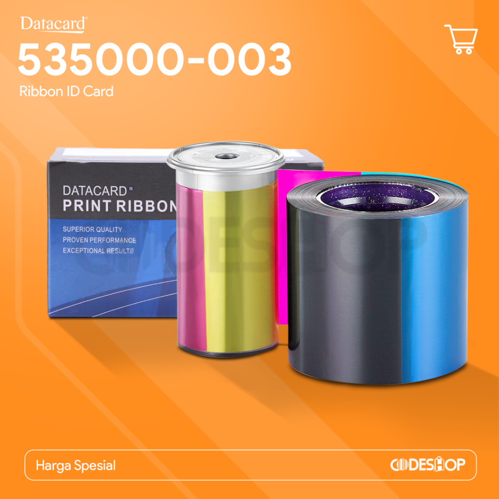 Jual RIBBON TINTA DATACARD CD800 - CD 800 - YMCKT 535000-003 ( 500 ...